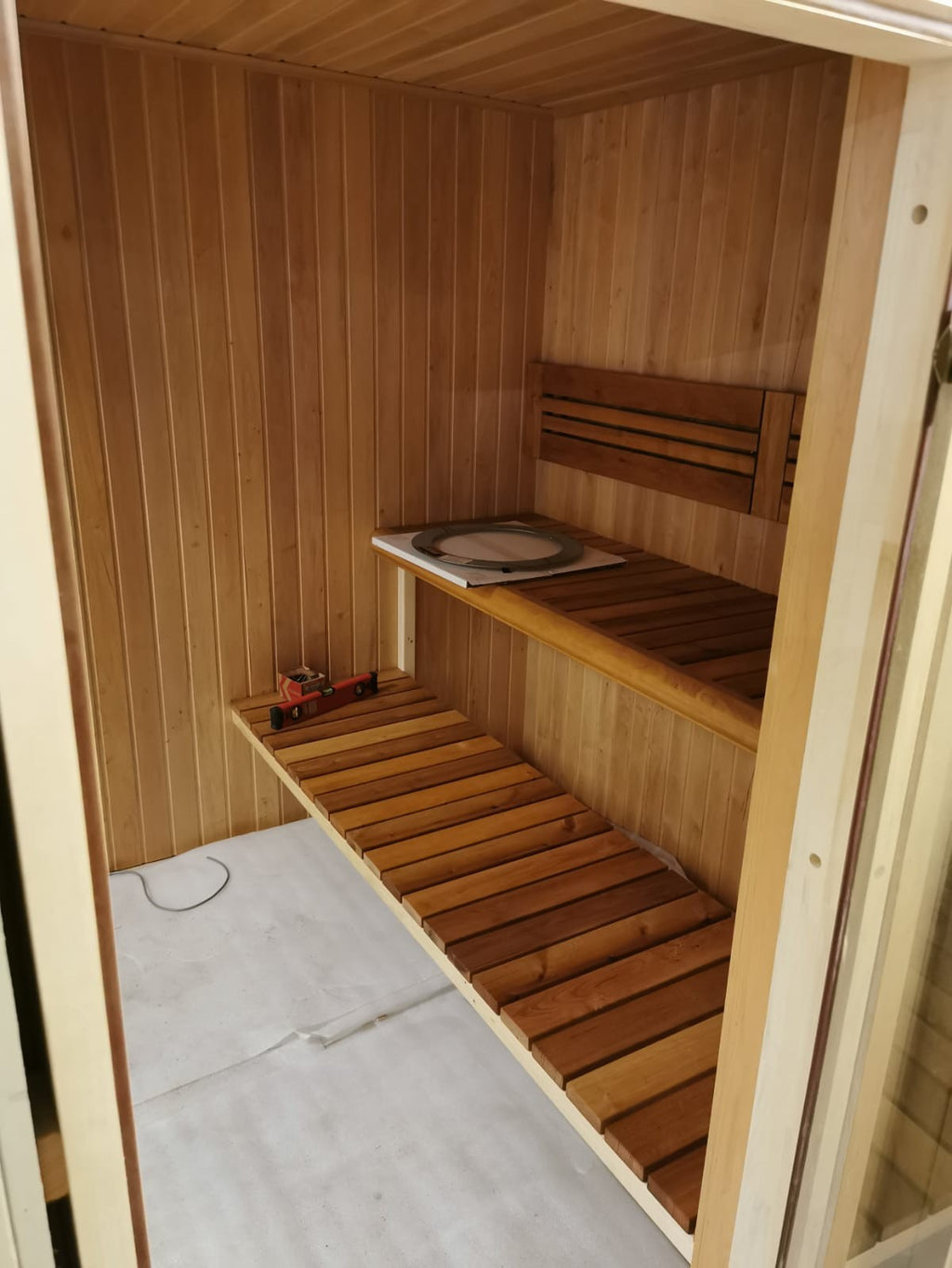Luxury ulkosauna