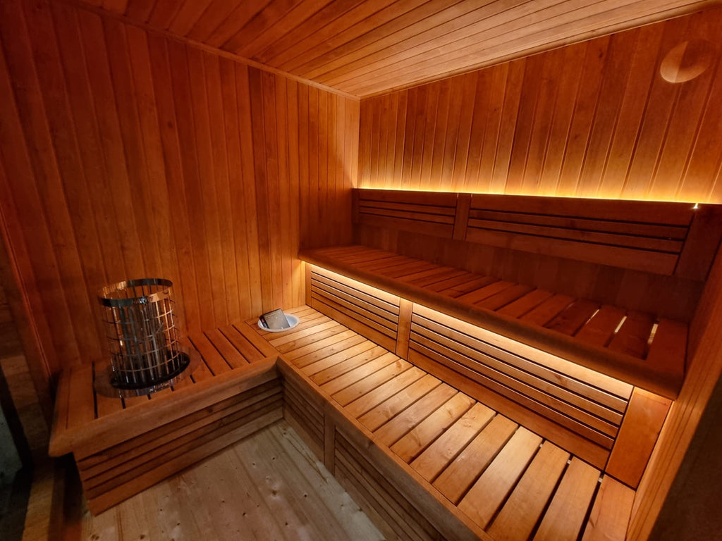 Luxury ulkosauna