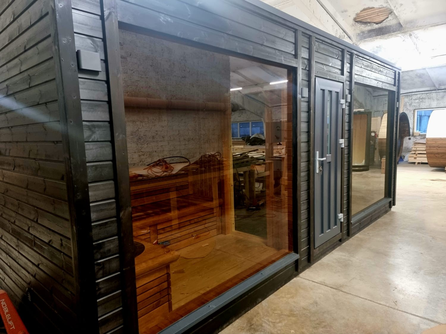 Luxury ulkosauna