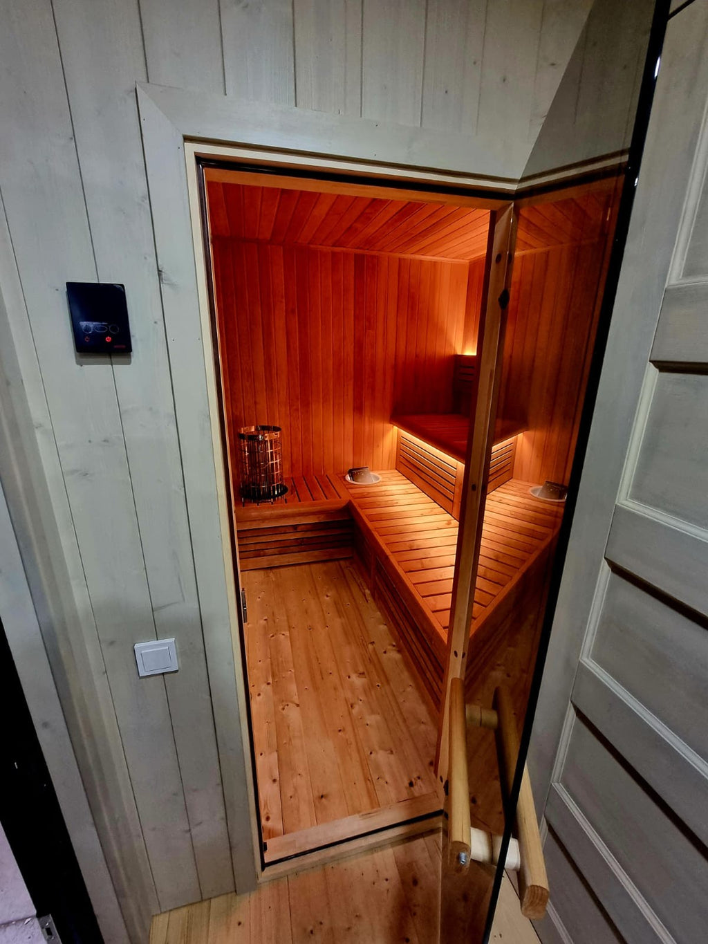 Luxury ulkosauna
